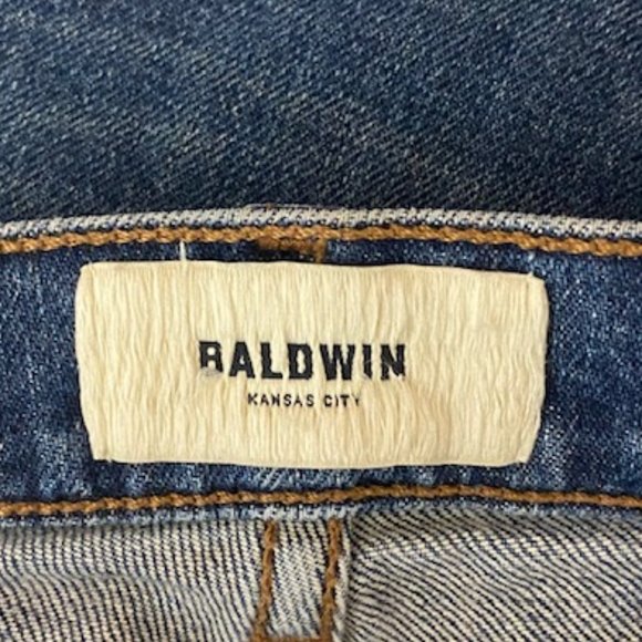 Baldwin Henley Slim Straight Jeans in Porter - Picture 8 of 11